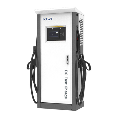 Ccs 60kw Dc carregador rápido Estações de carregamento de veículos elétricos públicos ao ar livre ISO15118 DIN70121