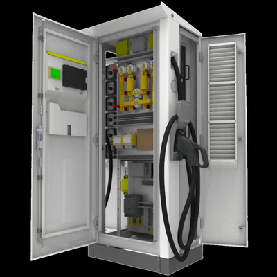 80kW Public Ev Connect Estações de Carregamento Projeto Rapid Dc Ev Carregador Ccs