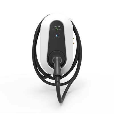 11kW Carregador portátil AC Ev Schuko Plug 10A 16A Ev Carregador Tipo 2