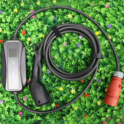 AC 3.5kW Evse Carregador Ev Portátil Estação de Carregamento de Carro Tipo 2 Ponto de Carregamento