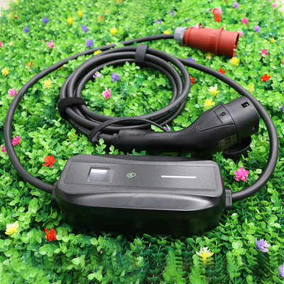 AC Tipo 2 Tipo 1 Ev Carregador Carro portátil 11kw Carregador de fase única