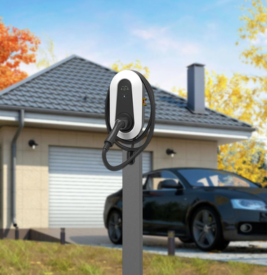 7kW Nível 2 Ev Carregador Diy Estações de Carregamento de Carros Comerciais Projeto Exterior