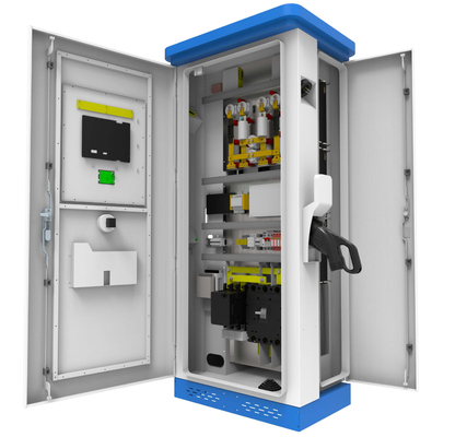DC180kW Carregador rápido público DC Estação de tela LCD