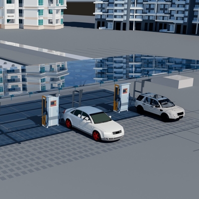 Estações de carregamento rápido de 150 V a 1000 V para veículos eléctricos