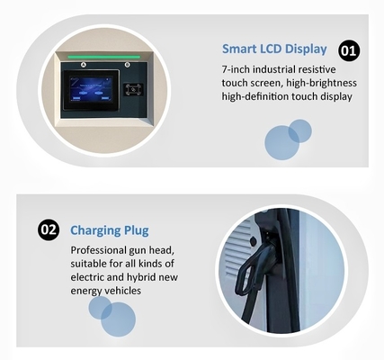 180KW 240KW Carregador doméstico inteligente de corrente contínua rápida para EV UE Reino Unido DE FR