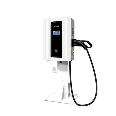Projeto Residencial Carregador Ev Dc 4,3 polegadas tela sensível ao toque Estação de veículo elétrico CCS