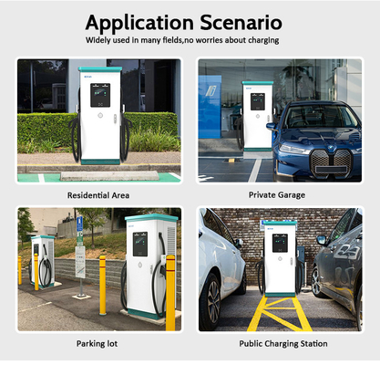 Ecrãs de publicidade público comercial carregador rápido DC EV 180KW 240KW