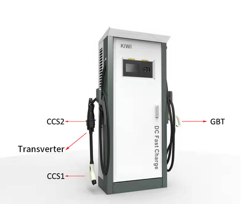 DC 200V-1000V 120KW Commercial OCPP EV carregador rápido Plug de cobrança
