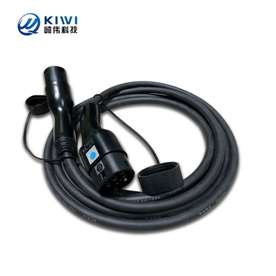 UL94-V0 Classe de Chama 16A-32A Cabos de Carregamento de VE de Tipo 1 a Tipo 2 para Veículos Elétricos