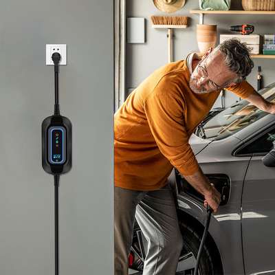 Tesla Model 2 3.5kw Ev Carregador Nível 1 Plug In Carregador Corrente de saída 16A Portátil para Hotel