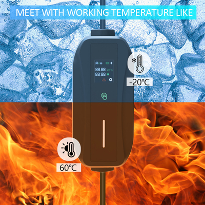 Carregador de veículos elétricos portátil de 11 kW 380 V 16 A