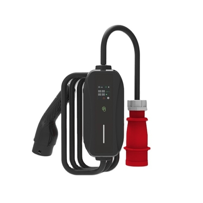 Estação de carregamento AC para veículos elétricos IP67 Nível de proteção 11kw 380V Tipo B RCD 30mA 6mA