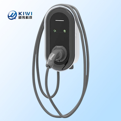 Estação de carregamento de 7KW Ev Caixa de Carro Elétrico Tipo 2 Wallbox Evse Evbox Ac Carregador com APP