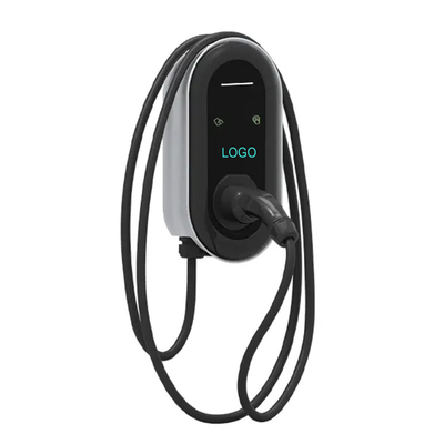 Estação de carregamento de automóveis EVSE de 7kW 11kW Tipo 2 IEC62196 J1772 16A 32A Modo Nível 2 Carregador AC