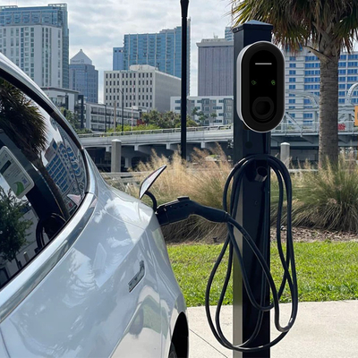 RS485 Comunicação Potência de saída 7kW Tipo 2 Wallbox de carregador de carro EV para 16A 32A 40A