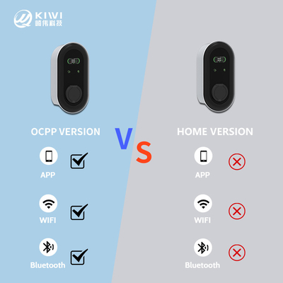 Estação de carregamento de veículos elétricos de três fases de 11 kW com aplicação RFID e proteção contra fugas de CA