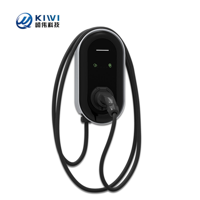 Estação de carregamento de veículos elétricos de três fases de 11 kW com aplicação RFID e proteção contra fugas de CA