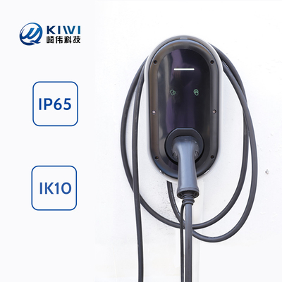 11kw Wifi DC LCD Display CCS2 Car EV Wallbox Charger para carregamento rápido e conveniente