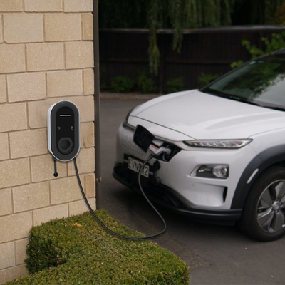 GBT Socket 1 Phase AC Level 2 EV Charging Station com saída de 7 kW e monitoramento de tensão