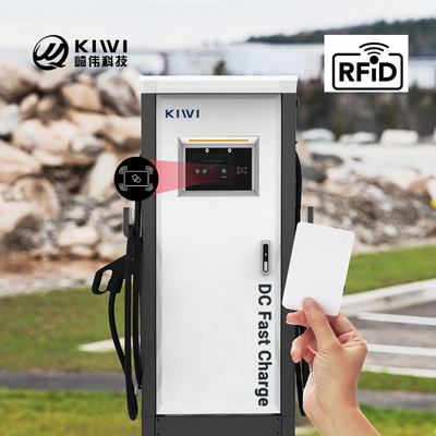 Carregador de carro elétrico rápido de saída de corrente contínua de 120 kW com CCS 1 2 Ocpp1.6