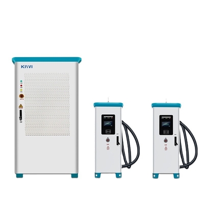 CCS/CHAdeMO/Tesla OCCP 1.6 Carregador EV DC compatível com 120KW com tensão de saída 150V-1000V