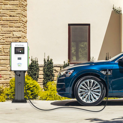 Carregador de carros elétricos OEM Nível 3 Montado na parede 30kW DC Carregador rápido CCS1 CCS2 GB/T