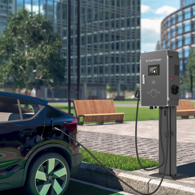Método de instalação em parede/coluna de equipamento de carregamento de veículos elétricos de 140 kW