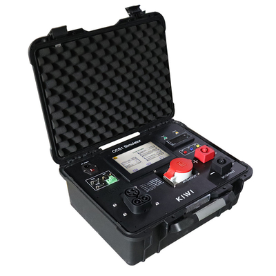 DIN70121 Protocolo CCS1 CCS2 CHAdeMO GB/T Kit de carregamento do simulador de veículos elétricos
