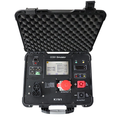 DIN70121 Protocolo CCS1 CCS2 CHAdeMO GB/T Kit de carregamento do simulador de veículos elétricos