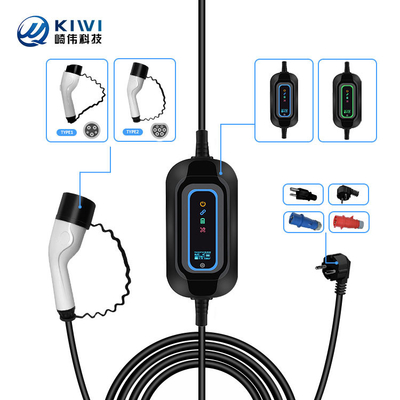 Estação de carregamento de veículos elétricos portáteis de 3,5 kW