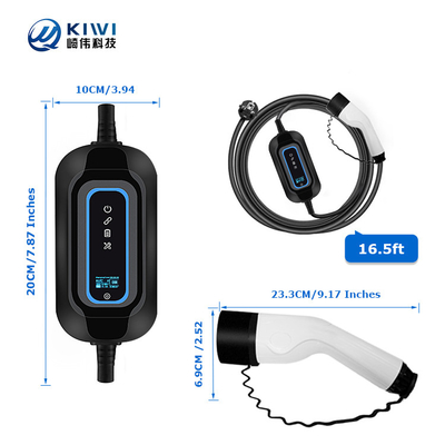Estação de carregamento de veículos elétricos portáteis de 3,5 kW