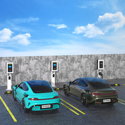 OEM Veículo Elétrico DC Carro Rápido Carregador de EV Público Wallbox 20kW 30kW 40kW Chademo CCS CCS2 2 Estações de Carregamento de EV de Arma Única
