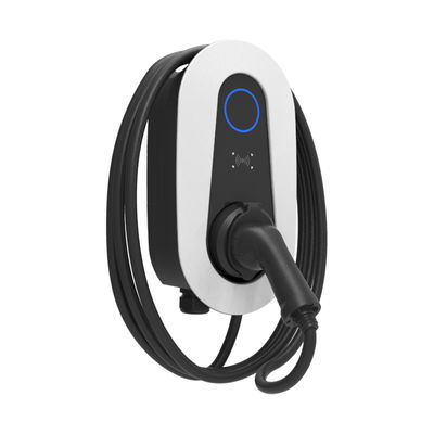 7kW 11kW 22kW Carregador de veículos elétricos tipo 2 Estação de carregamento AC montada na parede IP55