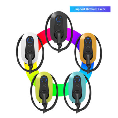 7kW 11kW 22kW Carregador de veículos elétricos tipo 2 Estação de carregamento AC montada na parede IP55