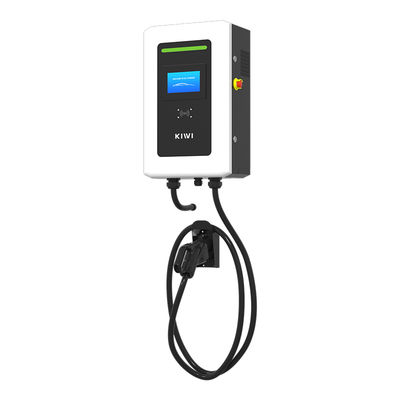 Carregador DC EV de 20kW 30kW 40kW com CCS1 CCS2 GB/T CHAdeMO 130A