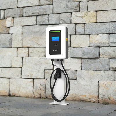 Carregador DC EV de 20kW 30kW 40kW com CCS1 CCS2 GB/T CHAdeMO 130A
